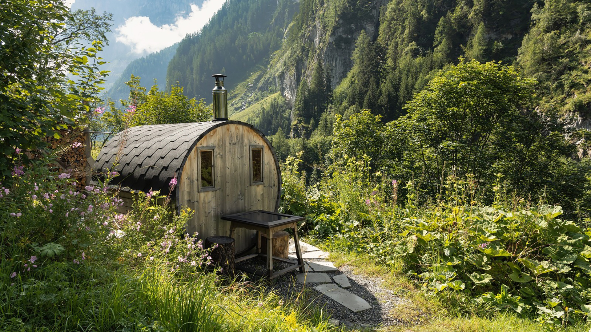 UNA CALDA SAUNA
